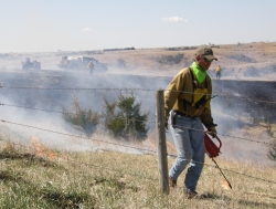 Prescribed Fire Igniting